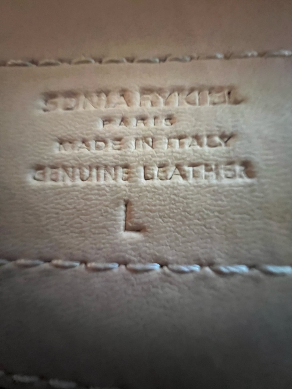 Sonia Rykiel black Belt